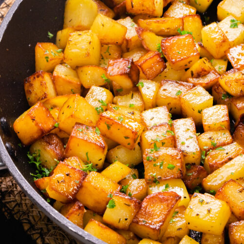 Skillet Breakfast Potatoes 7 easy breakafast potatoes recipe