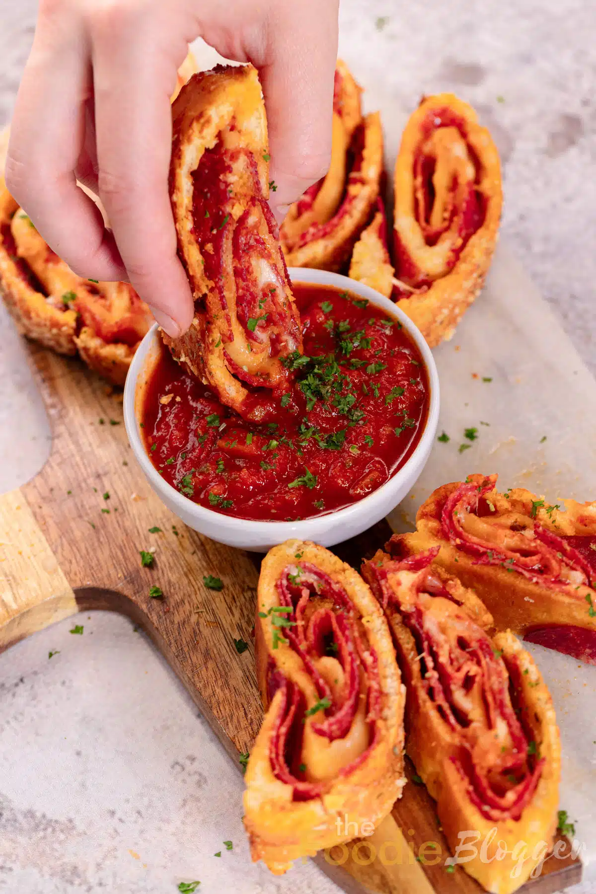 thefoodieblogger stromboli recipe 1