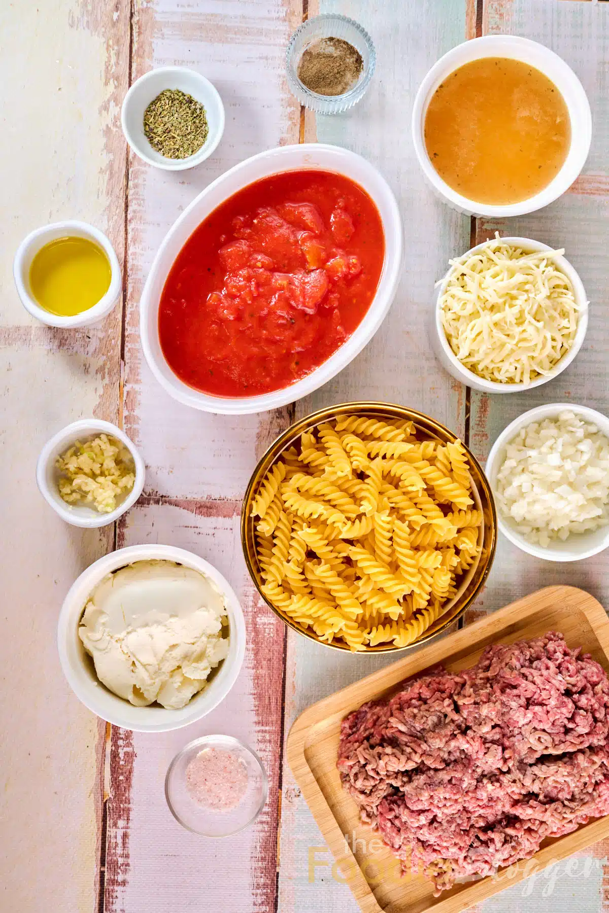 easy creamy beef pasta recipe ingredients
