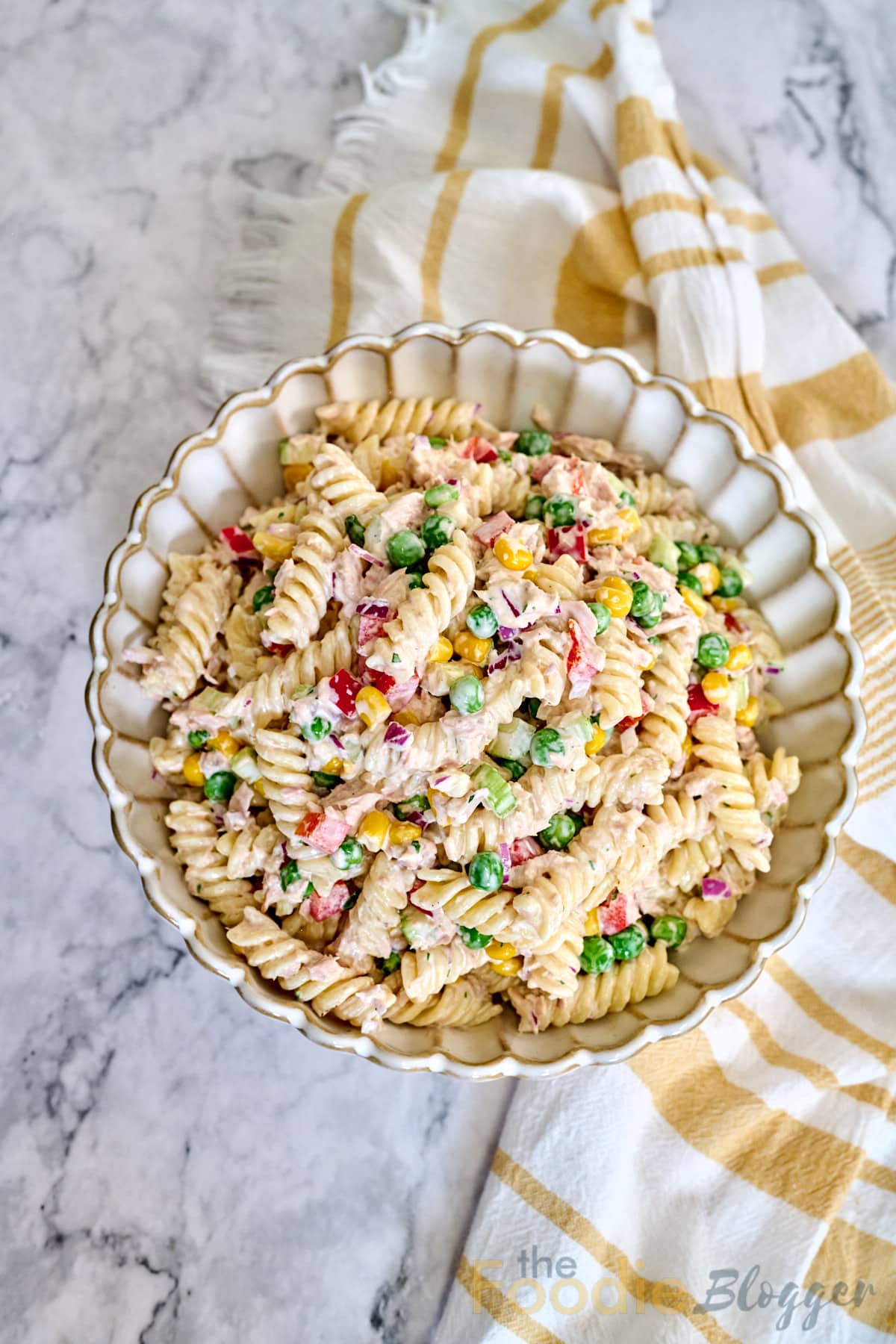 the best tuna pasta salad recipe thefoodieblogger
