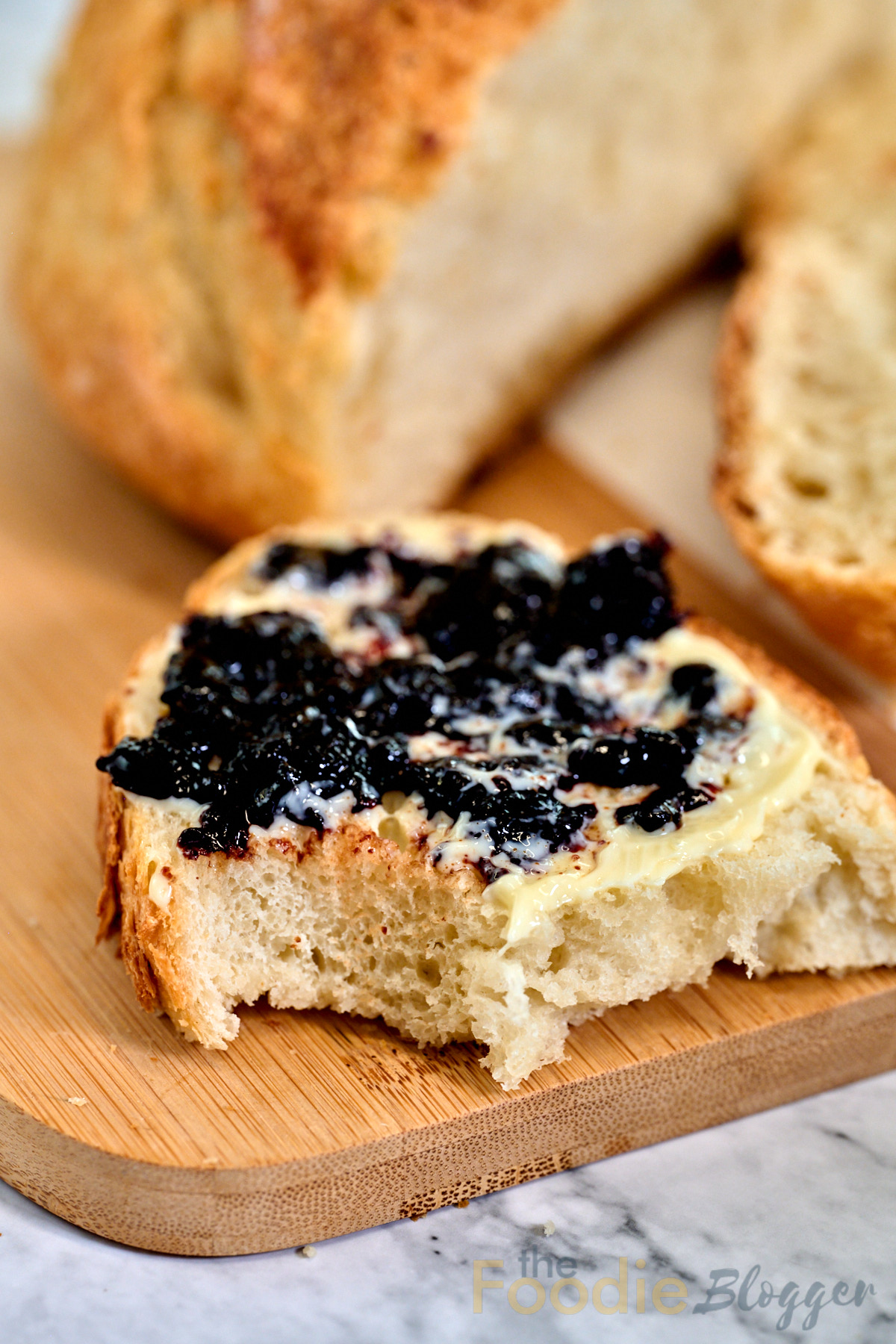 No Knead Bread 3 thefoodieblogger No Knead Bread Recipe 3