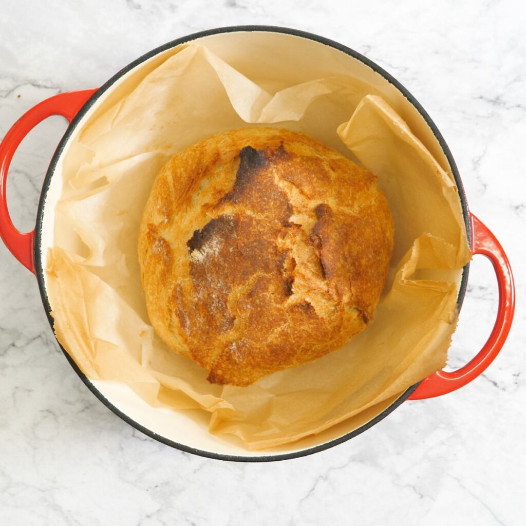 No Knead Bread 13 thefoodieblogger how to make no knead bread 8 1