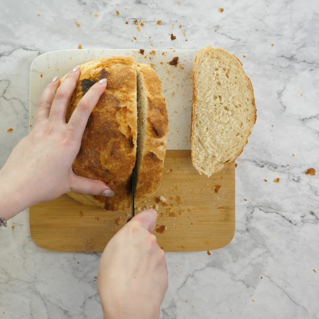 thefoodieblogger how to make no knead bread 9
