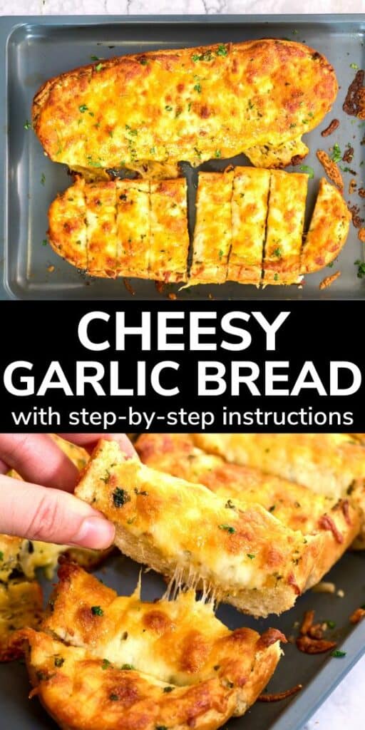 Cheesy Garlic Bread 11 thefoodieblogger Cheesy garlic bread