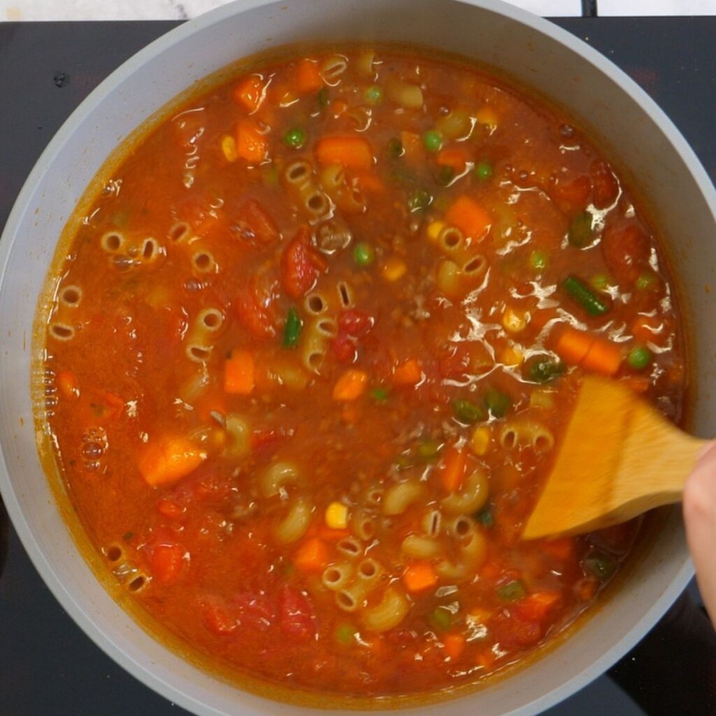 Easy One-Pot Busy Day Soup 9 thefoodieblogger How to Make busy day soup 6