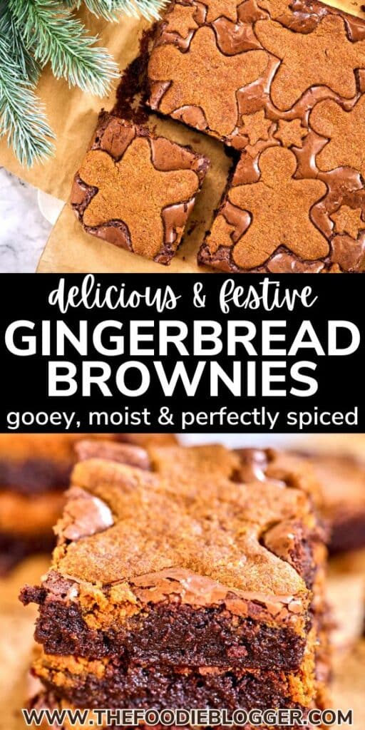 gingerbread brownies pinterest