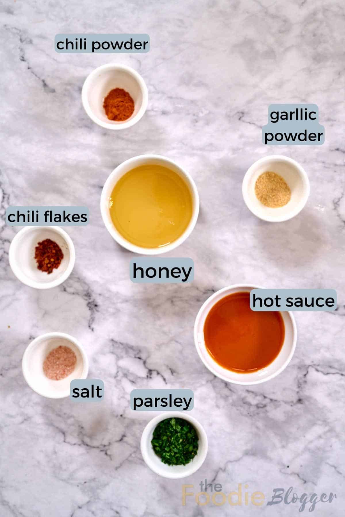 Baked Hot Honey Chicken (Super Crunchy!) 4 Baked Hot Honey Chicken Sauce Ingredients