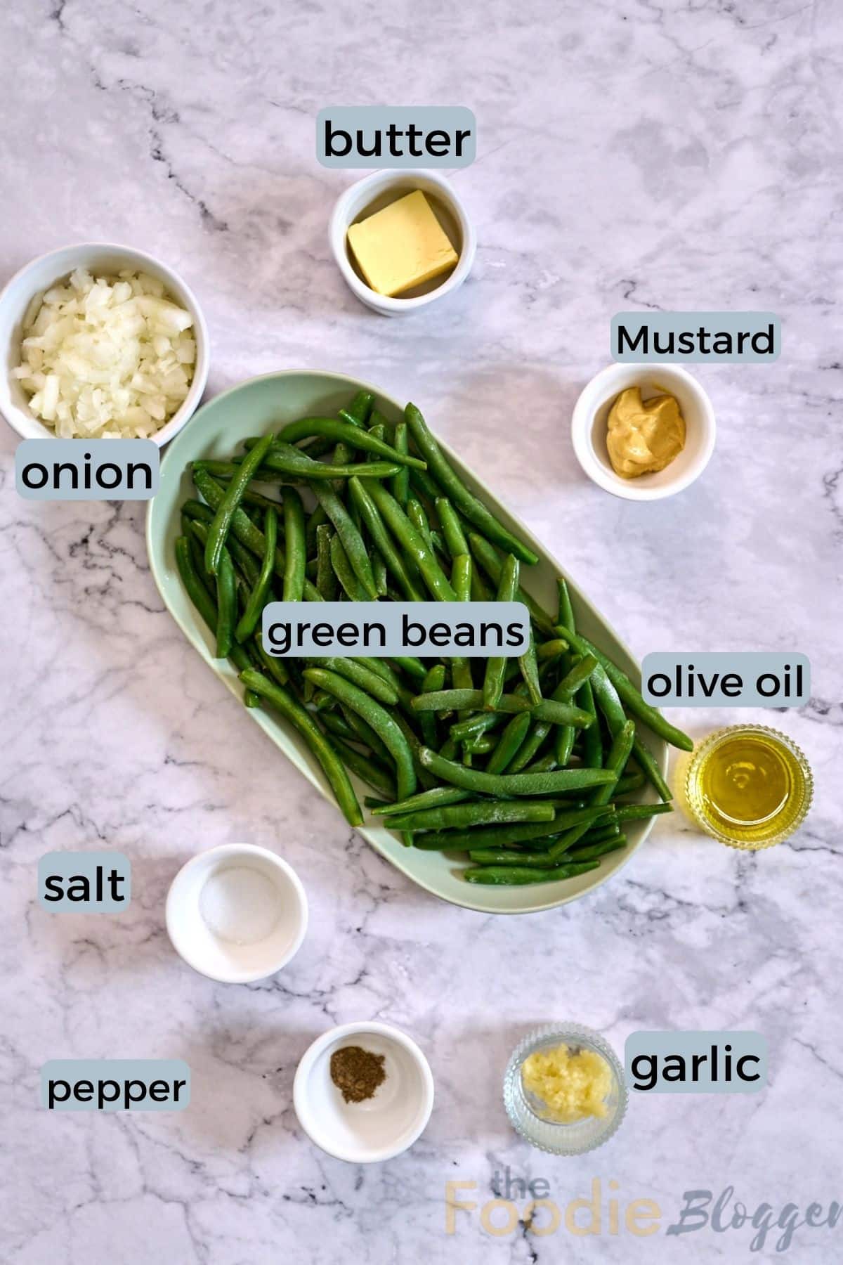 thefoodieblogger Sauteed Green Beans Recipe Ingredients