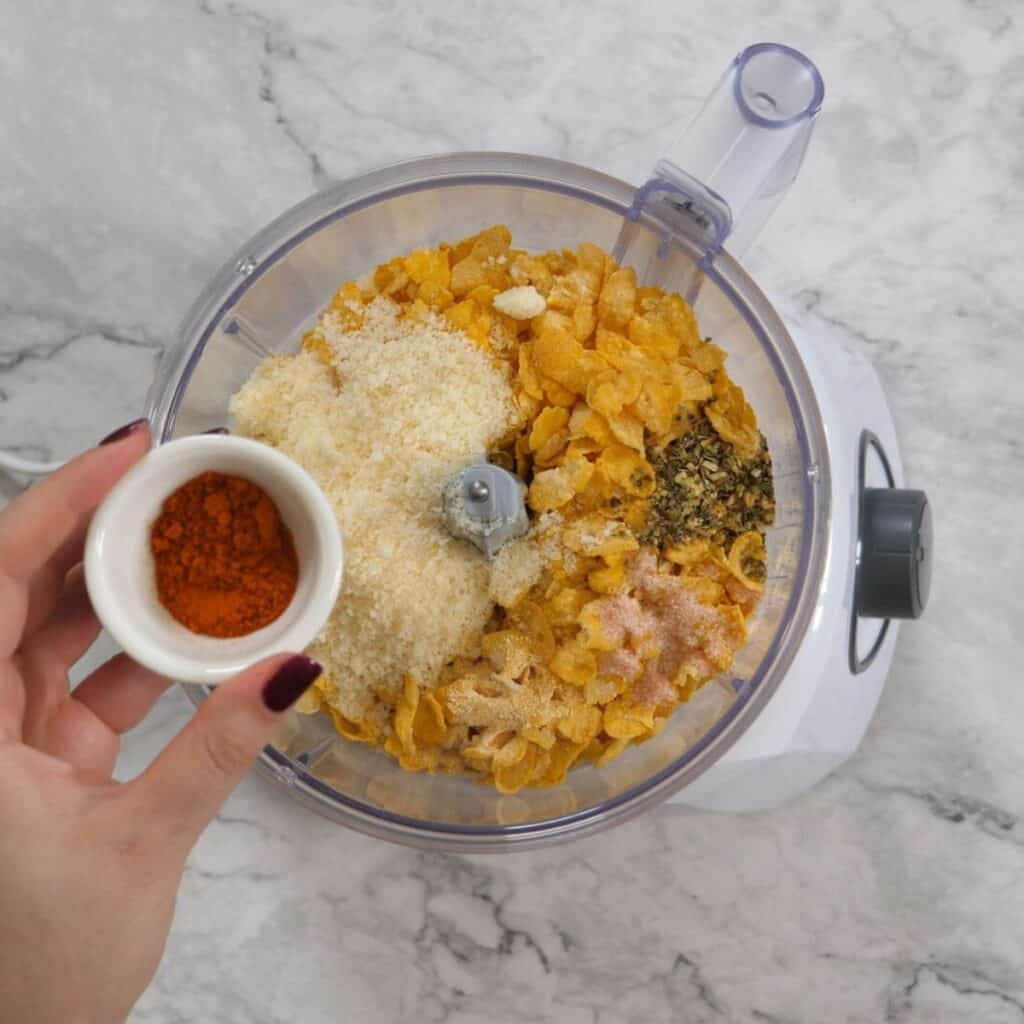 Baked Hot Honey Chicken (Super Crunchy!) 5 thefoodieblogger how to make Hot Honey Chicken 1