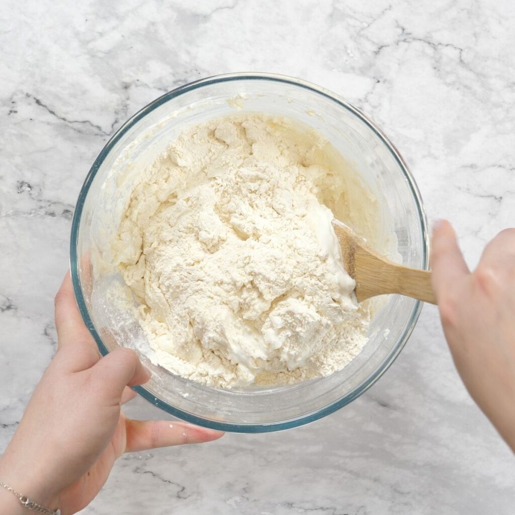 Making Two Ingredient Dough 1