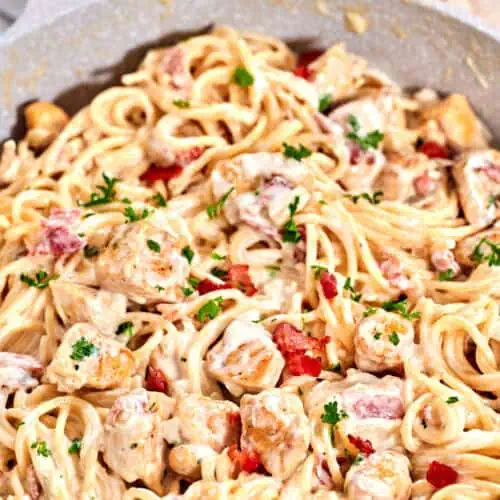 creamy chicken carbonara recipe