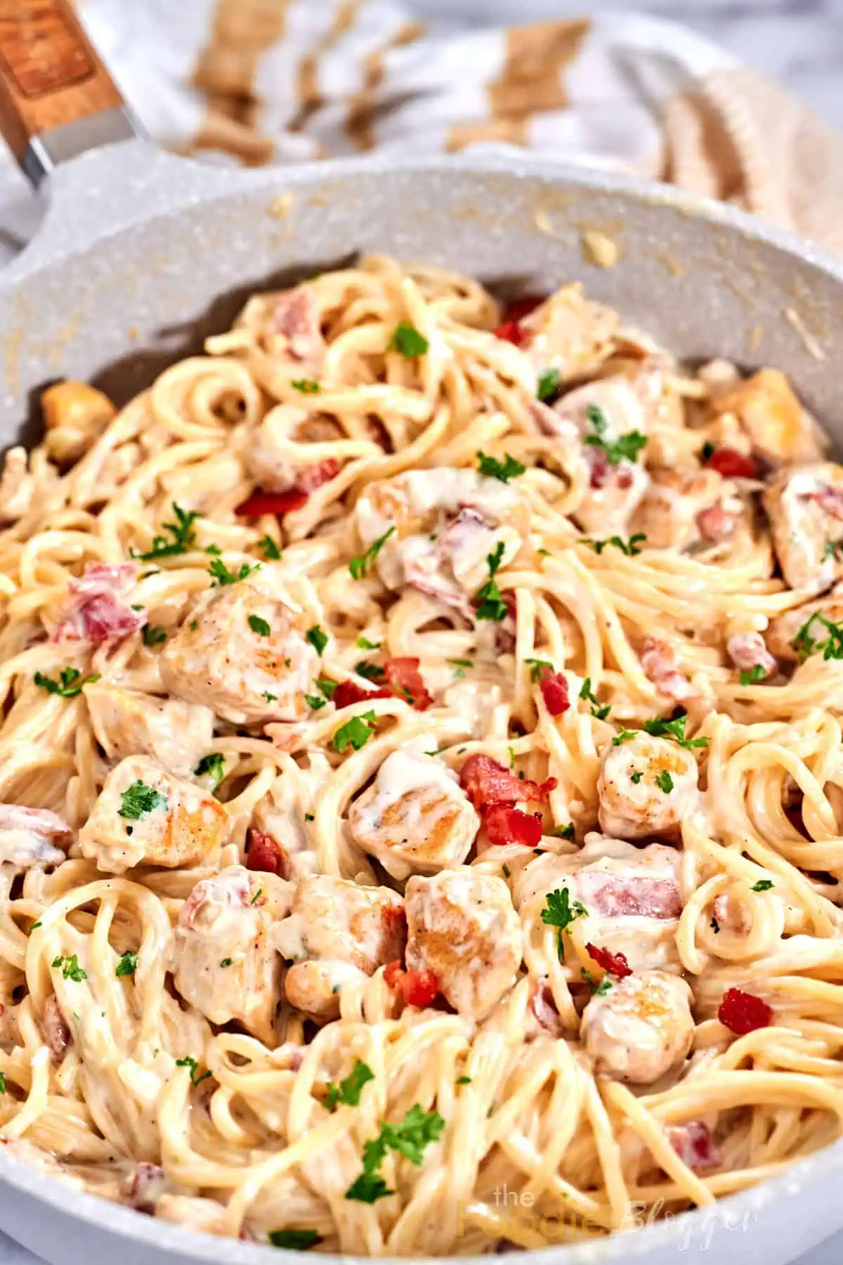 creamy chicken carbonara recipe