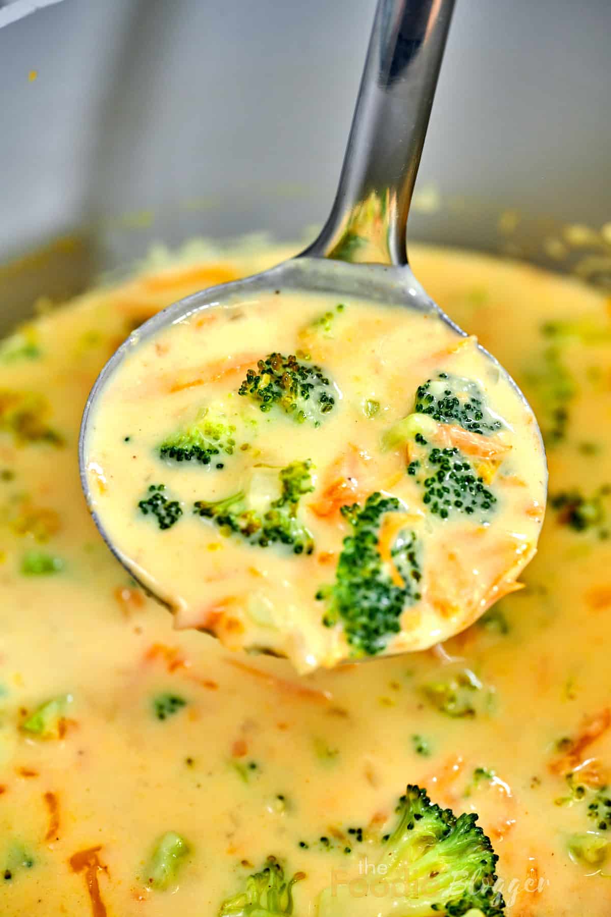 Broccoli Cheddar Soup 2 Panera's Broccoli Cheddar Soup Thefoodieblogger 1