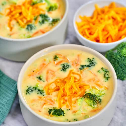 Broccoli Cheddar Soup 7 broccoli cheese soup thefoodieblogger