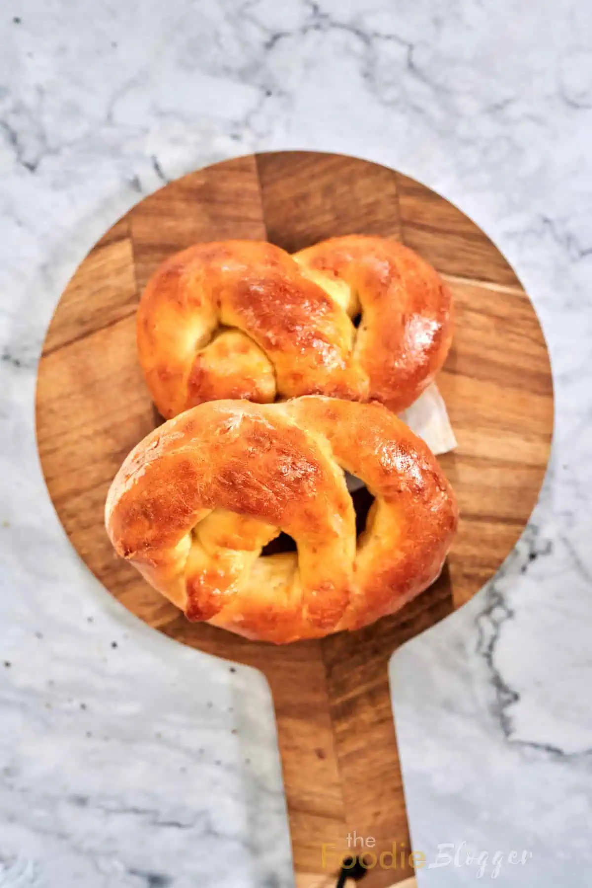 fluffy and easy 2 ingredient homemade soft pretzels