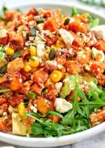 roasted sweet potato salad recipe