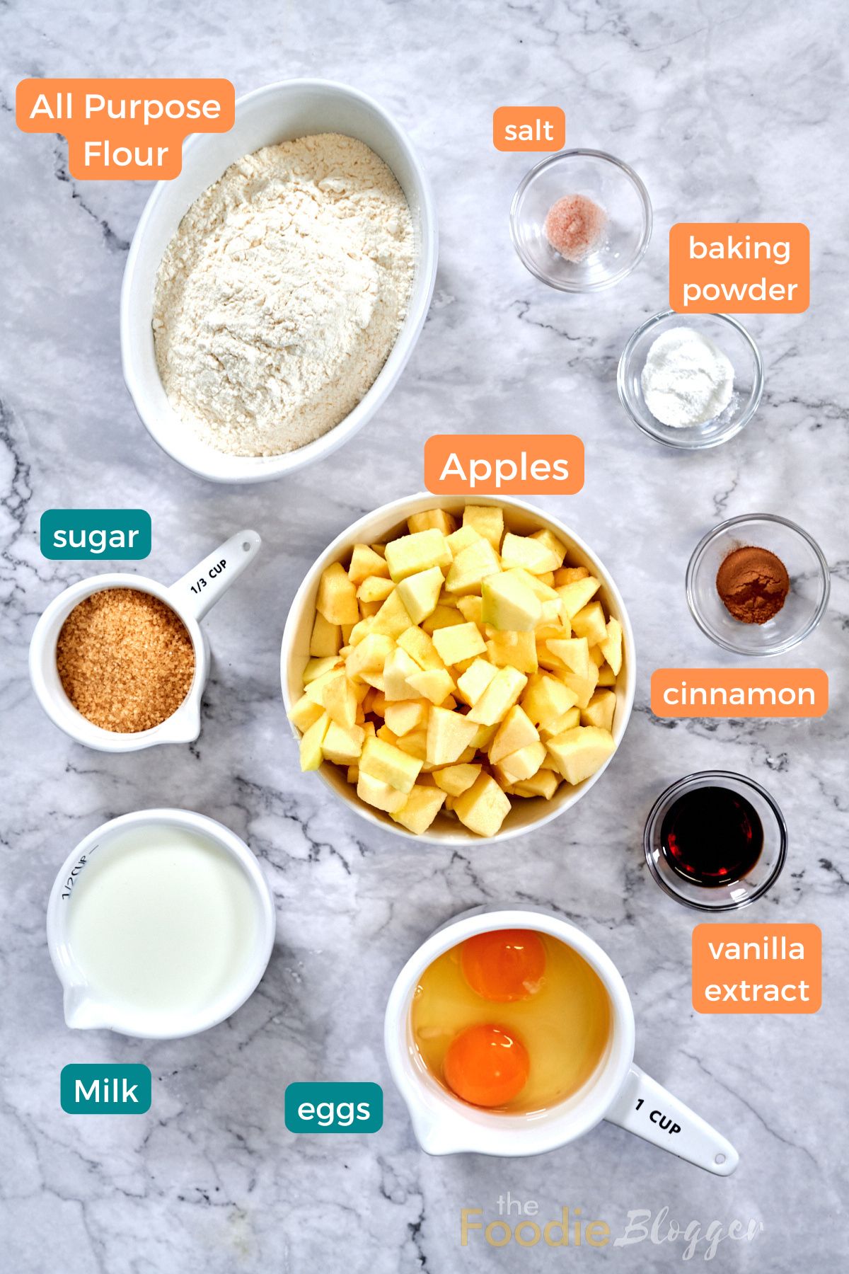 Easy Apple Fritters 3 Ingredients Needed for Apple Fritters