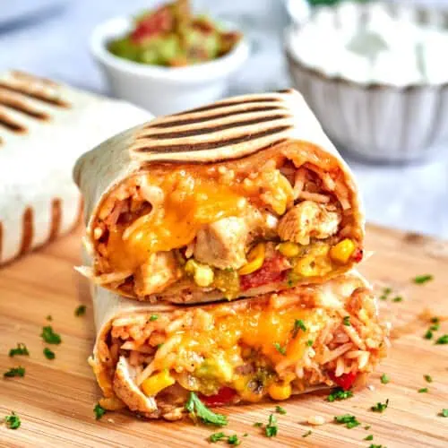 Chicken Burrito 11 Chicken Burritos