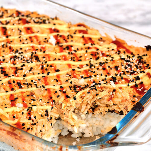 Salmon Sushi Bake 11 Salmon Sushi Bake