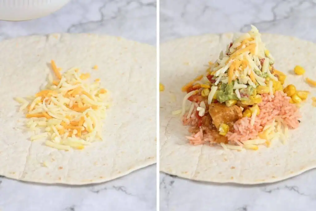 Chicken Burrito 7 how to make Chicken Burrito 4