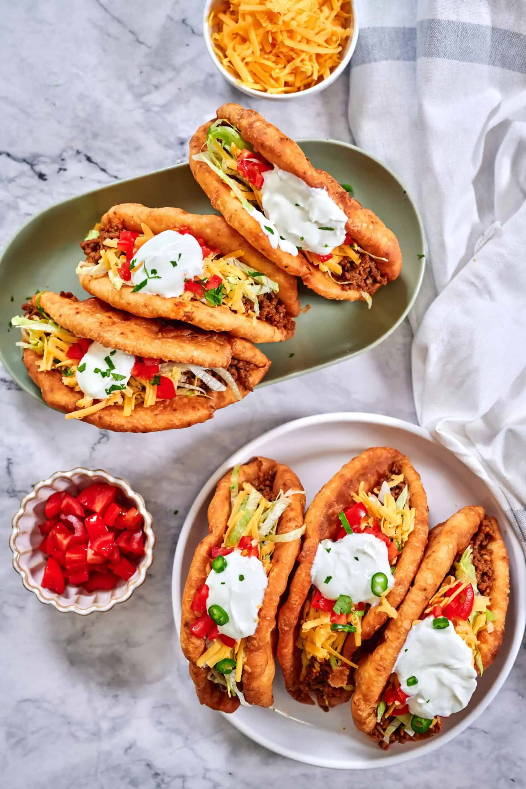 Easy Homemade Taco Bell Chalupa Recipe 14 Freshly made chalupas with classic Taco Bell toppings