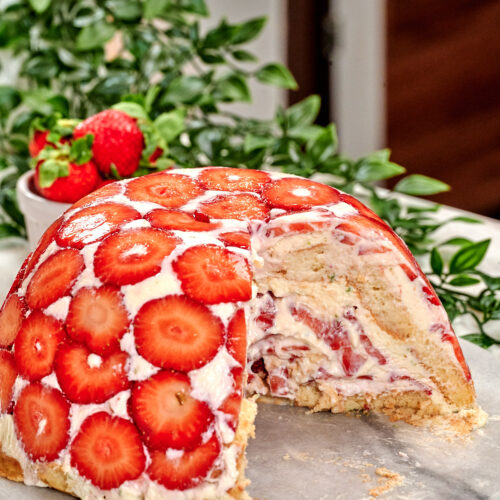 No-Bake Strawberry Lime Charlotte Cake 15 No Bake Strawberry Lime Charlotte Cake
